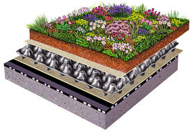 Green roof system
